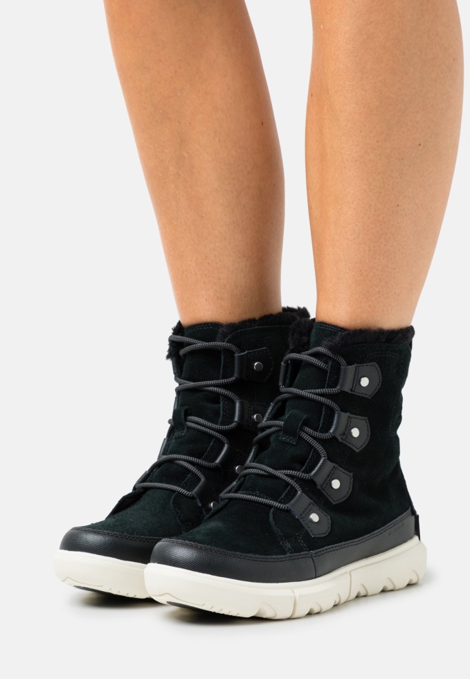 Sorel Switzerland Explorer Joan Winterstiefel Schwarz