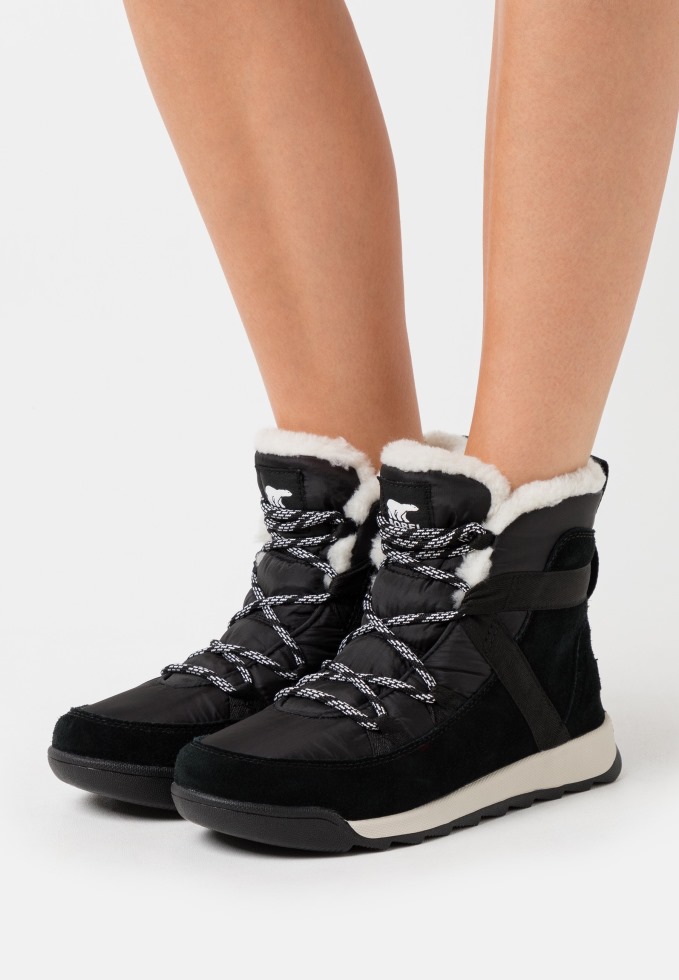 Black Sorel Schweiz Whitney Ii Flurry Winterstiefel