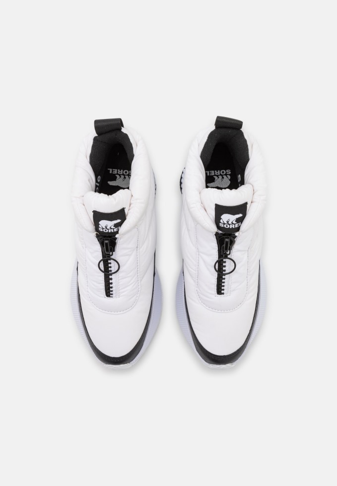 Out About Puffy Zip Winterboots Sorel Schweiz Weiß/schwarz