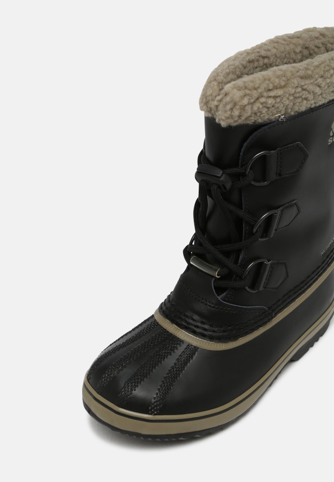 Schwarz Sorel Schweiz Jugend Yoot Pac Unisex Winterstiefel