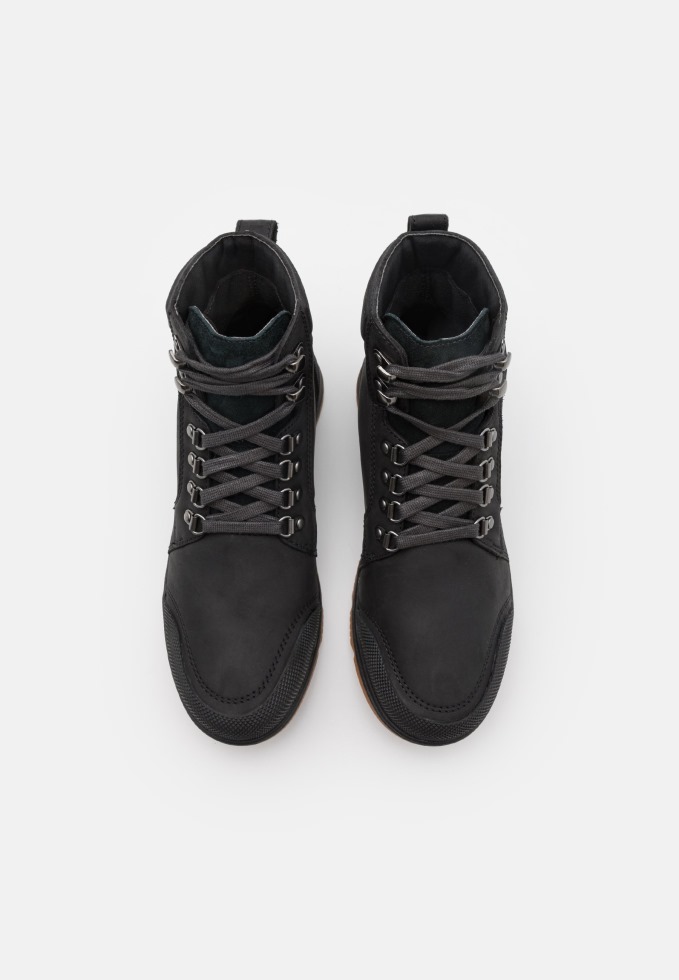 Schwarz Sorel Schweiz Ankeny Ii Mid Schnürstiefeletten