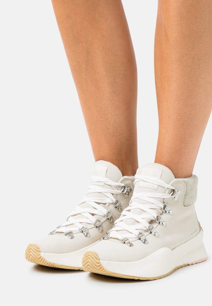 Out About Schnürstiefelette Conquest Chalk/sea Salt Sorel Switzerland