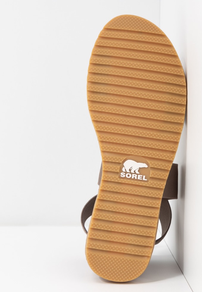 Sorel Switzerland Ella Sandalen Aschbraun