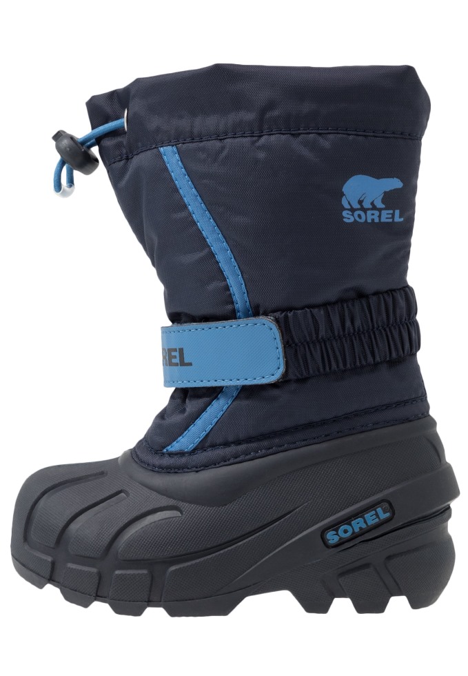 Collegiate Navy/atmosphere Sorel Switzerland Flurry Unisex Winterstiefel Für Kinder