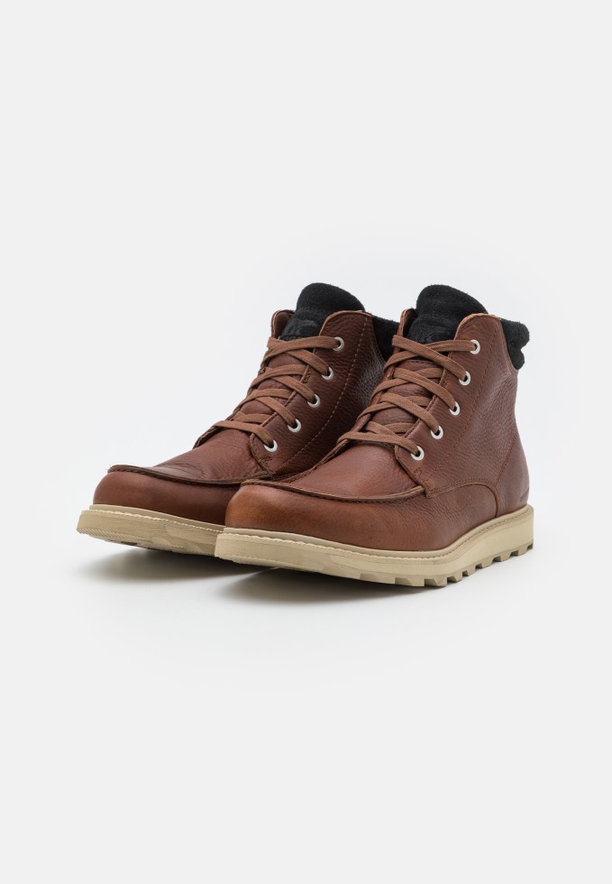 Sorel Switzerland Gaucho Tan/hafer Madson Moc Toe Wp Schnürstiefeletten
