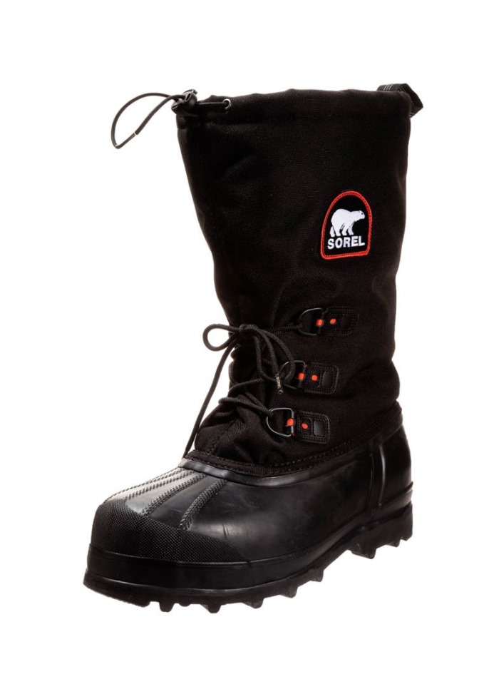 Gletscher Winterstiefel Sorel Schweiz Schwarz