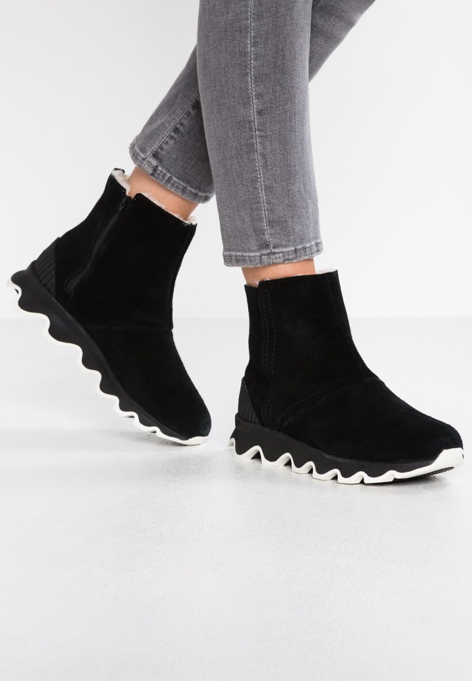 Sorel Switzerland Kinetic Kurze Winterstiefel Schwarz/meersalz