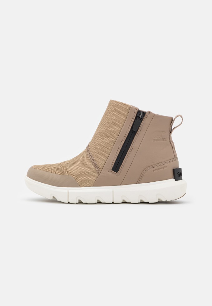 Sorel Switzerland Explorer Ii Bootie Klassische Stiefeletten Omega Taupe/sea Salt