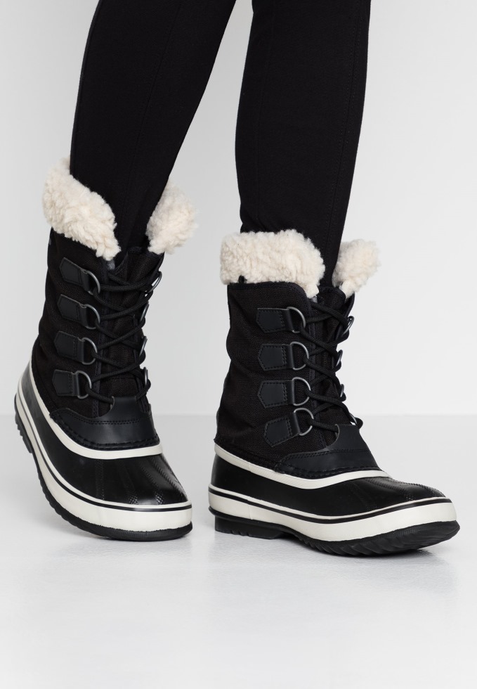 Sorel Schweiz Schwarz/stein Karneval Winterstiefel