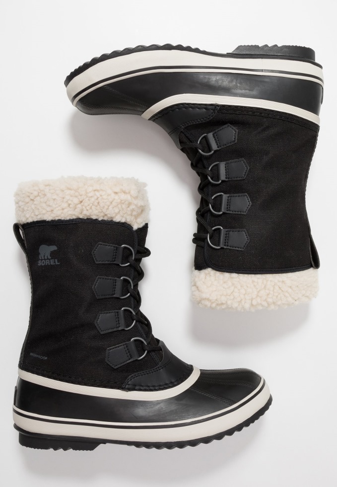 Sorel Schweiz Schwarz/stein Karneval Winterstiefel