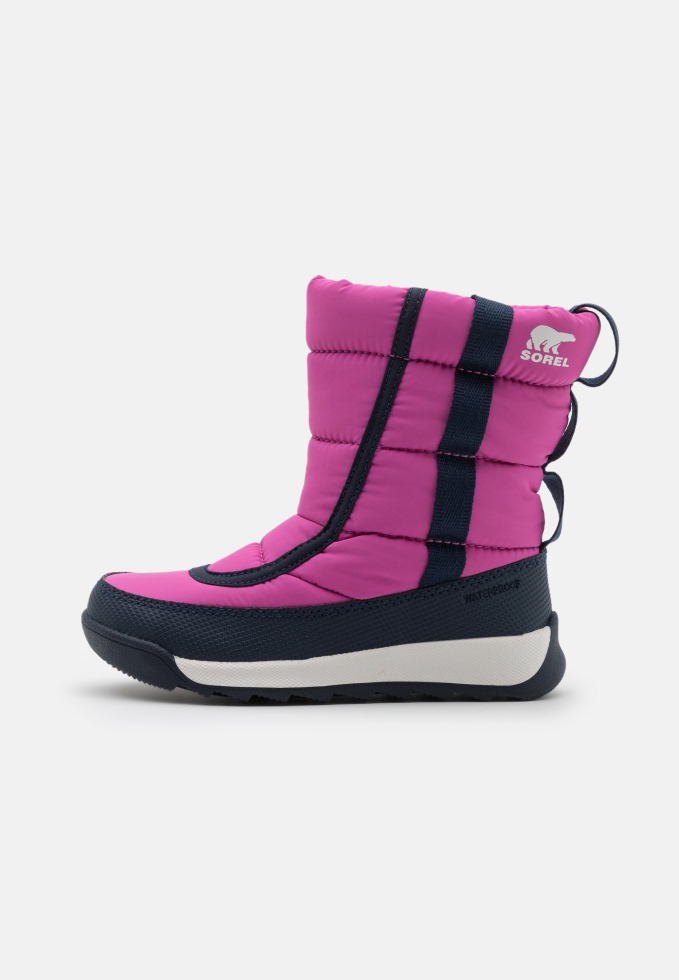 Sorel Bright Lavender/College Navy Whitney II Puffy Mid Winterstiefel Für Kinder