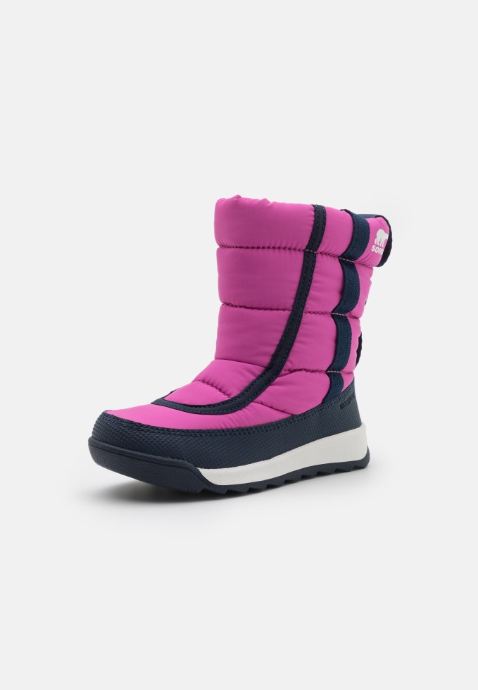 Sorel Bright Lavender/College Navy Whitney II Puffy Mid Winterstiefel Für Kinder