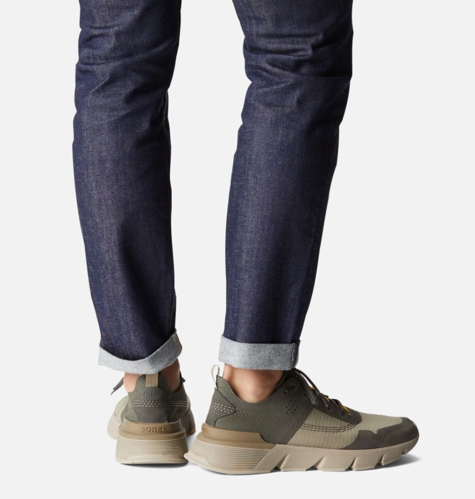 Alpine Tundra-silver Sage Sorel Schweiz Herren Kinetic Rush Ripstop Sneaker