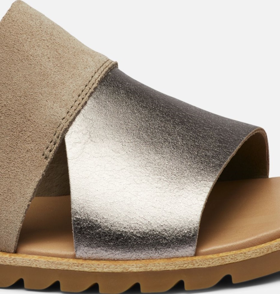 Aschbraun-kreide Damen-slingback-sandale Ella Ii Sorel Schweiz