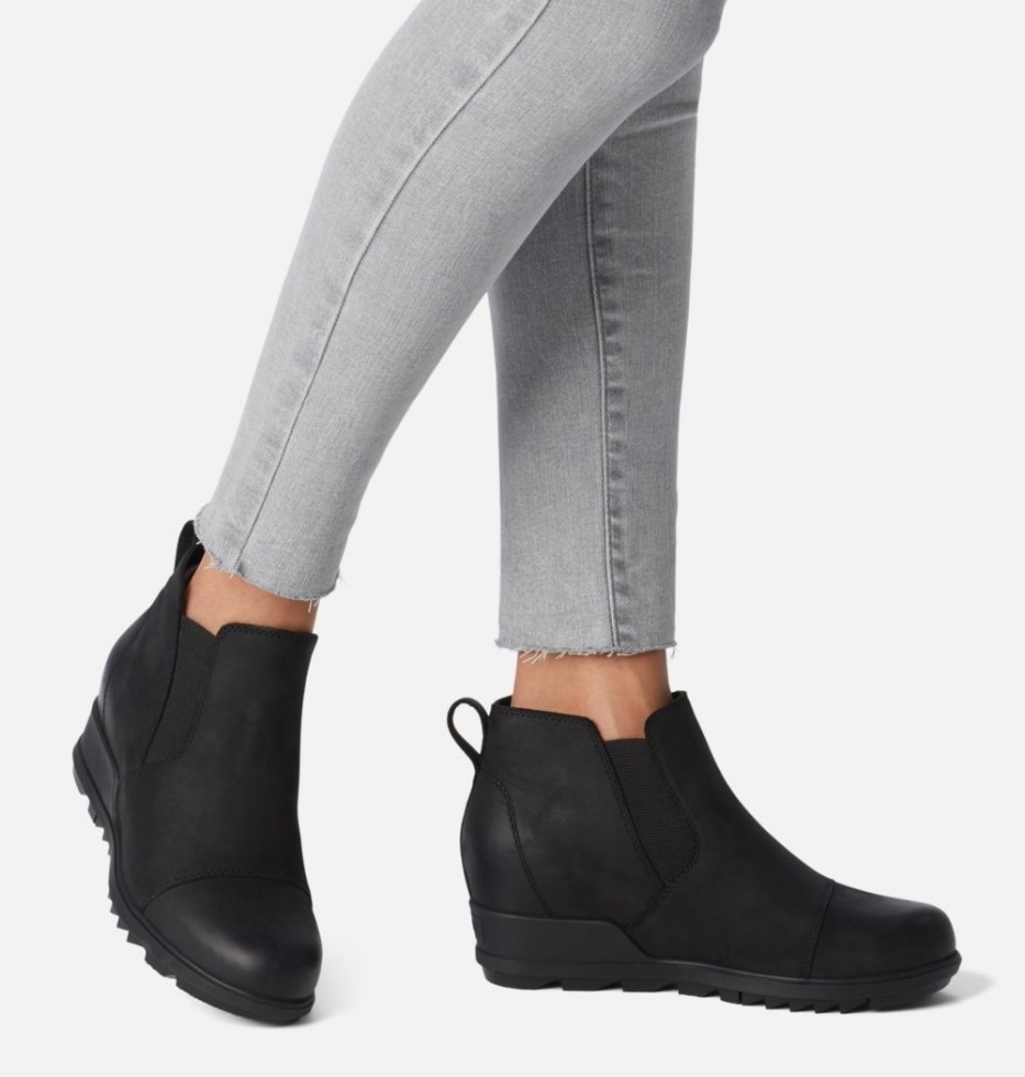 Schwarz-schwarz Damen Evie Pull-on Bootie Sorel Schweiz