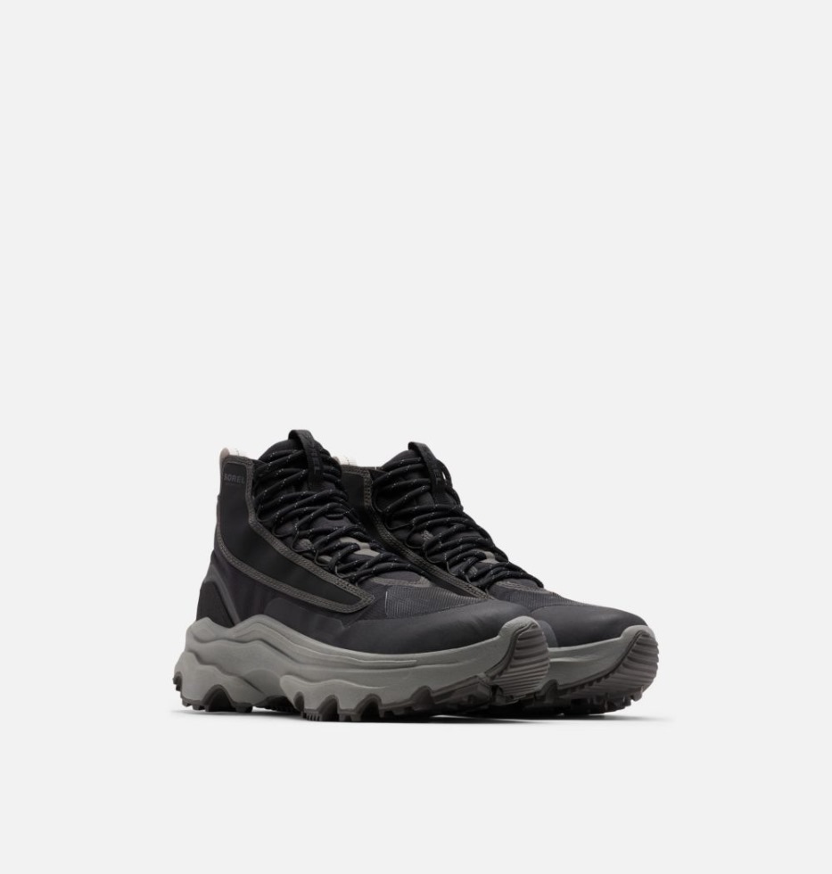 Black-jet Kinetic Breakthru Venture Mid Sneaker Sorel Schweiz Für Herren