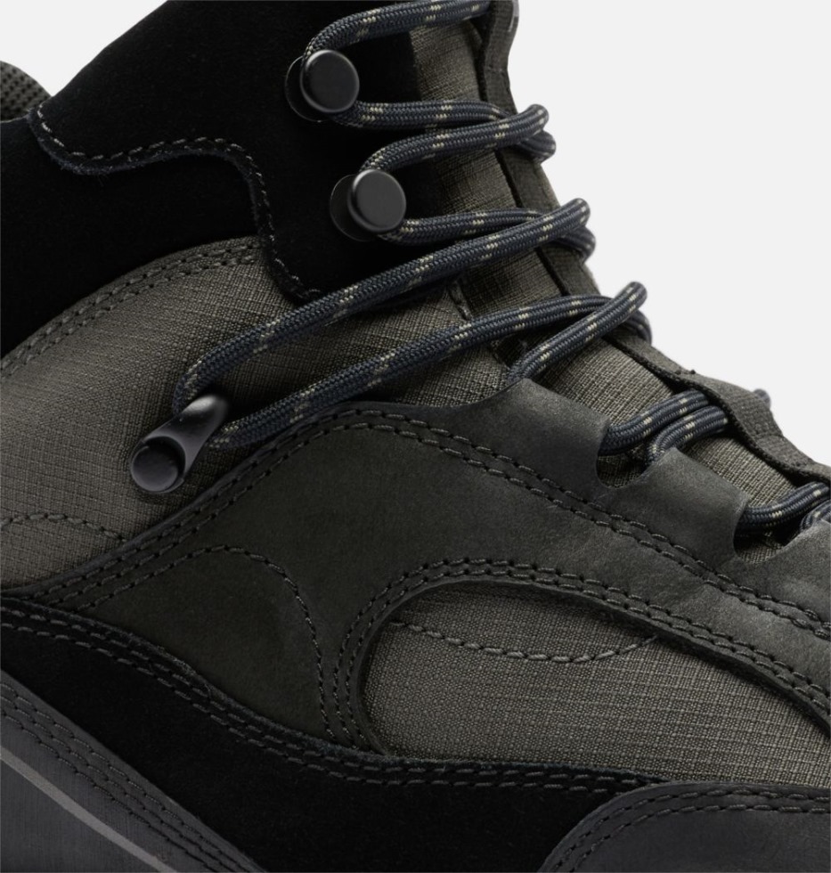 Black-jet Mac Hill Lite Trace Wasserdichter Sneaker Für Herren Sorel Schweiz