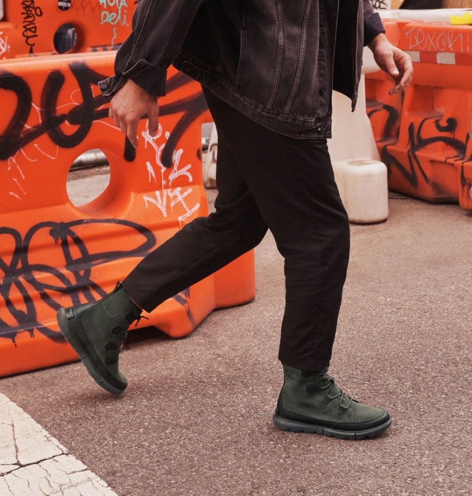 Black-jet Sorel Schweiz Herren-explorerstiefel