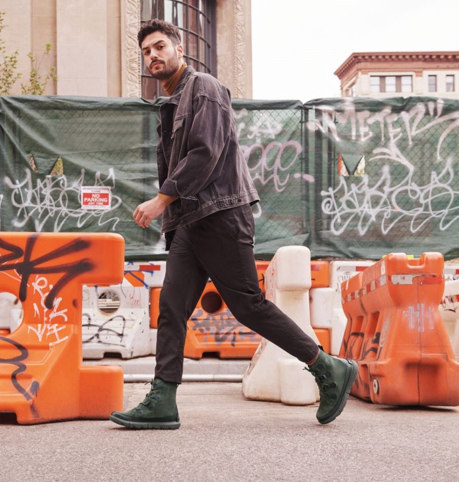 Black-jet Sorel Schweiz Herren-explorerstiefel