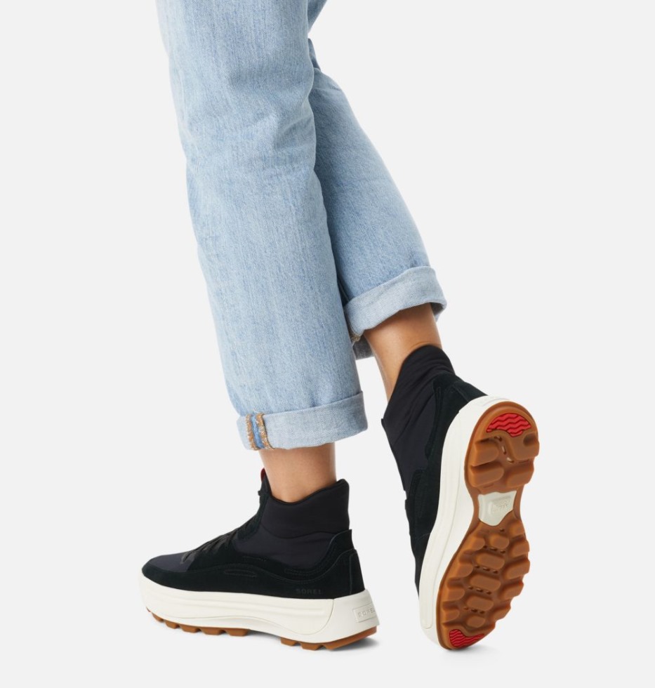 Black-jet Ona 503 Mid Damensneaker Sorel Schweiz