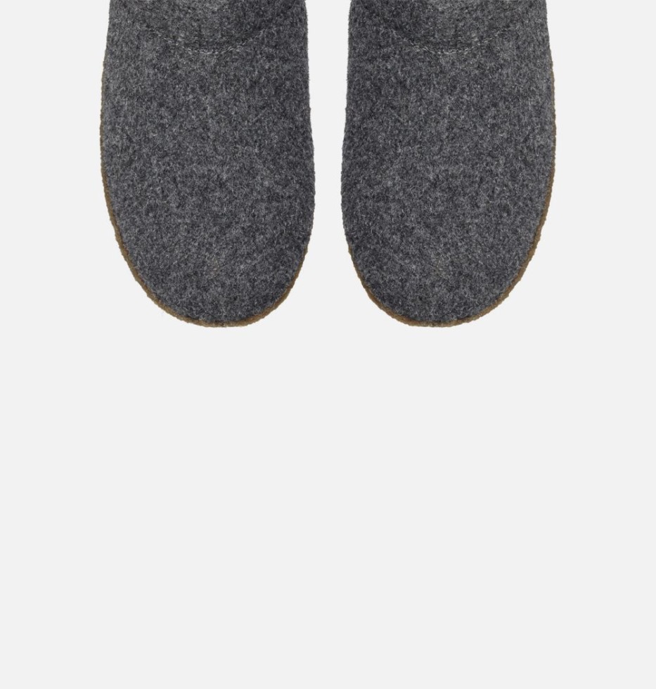 Schwarz-natur Sorel Switzerland Damen Nakiska Scuff Pantoffel