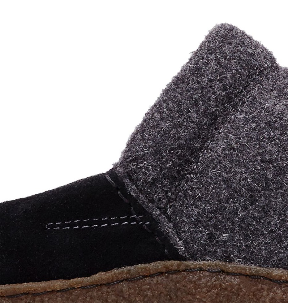 Schwarz-natur Sorel Switzerland Damen Nakiska Scuff Pantoffel