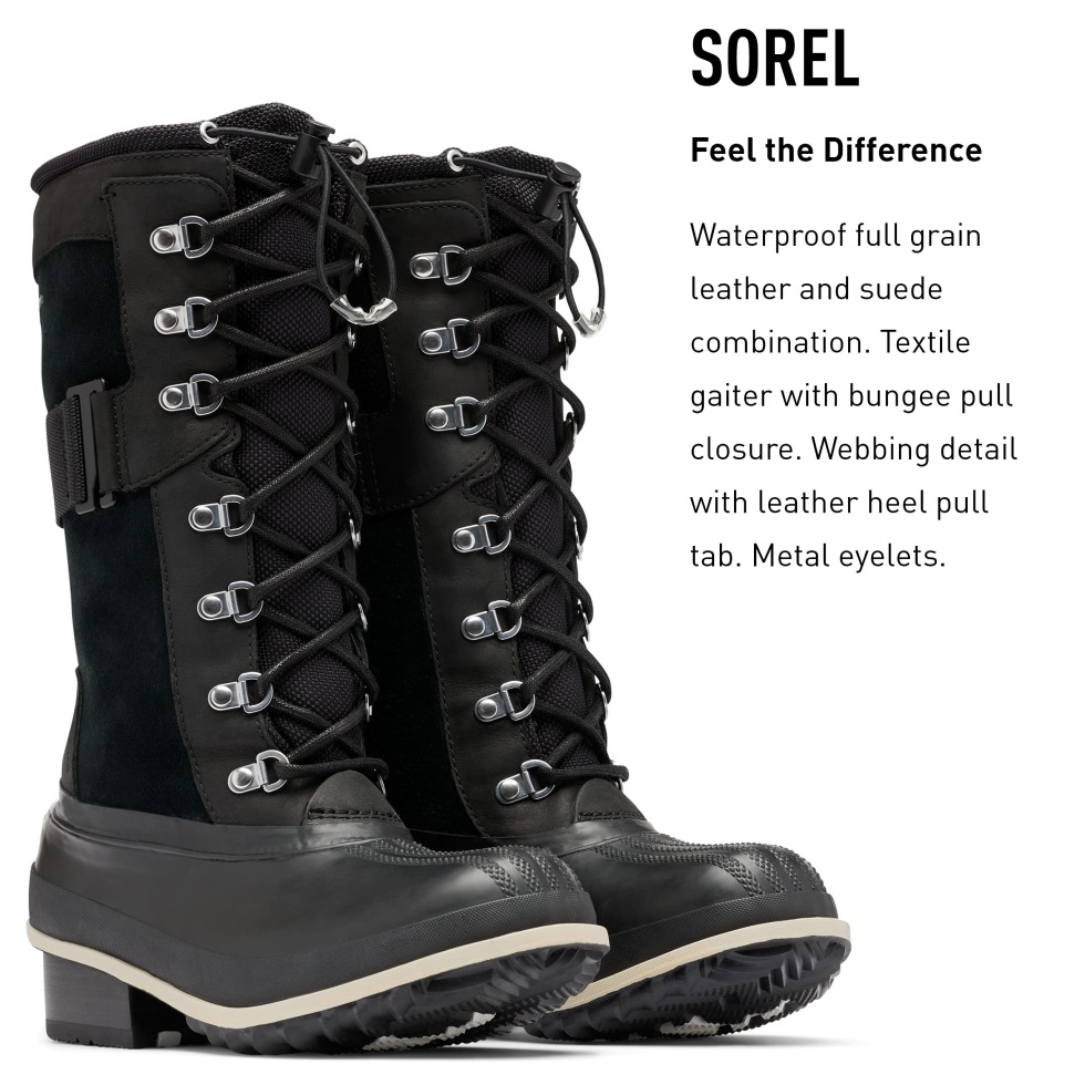 Black-sage Slimpack Iii Hoher Damenstiefel Sorel Schweiz