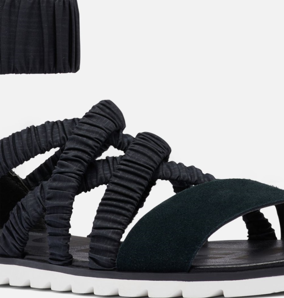 Black-sea Salt Sorel Switzerland Ella Ii Fesselriemen Sandale Für Damen