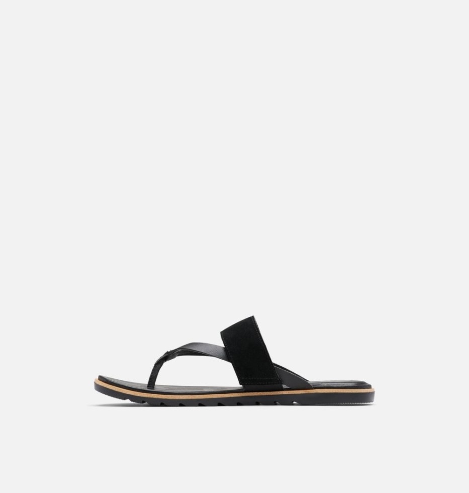 Black-sea Salt Sorel Switzerland Ella Ii Easy Flip Sandale Für Damen
