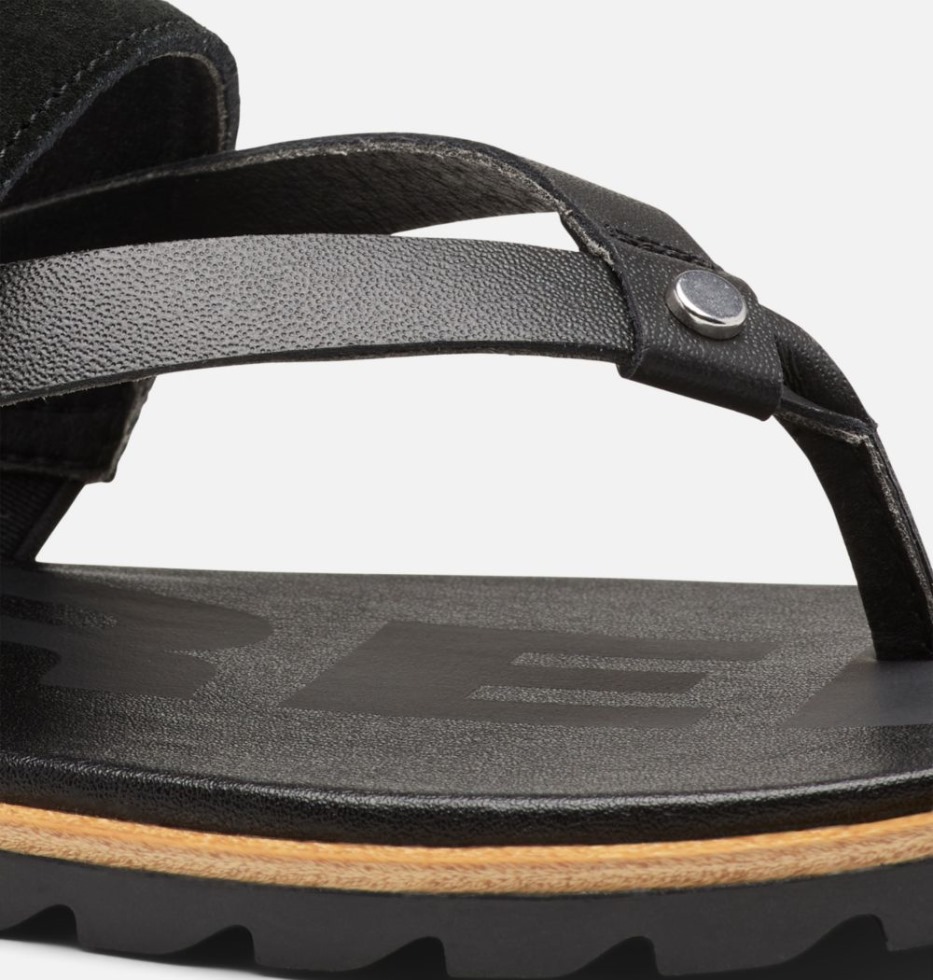 Black-sea Salt Sorel Switzerland Ella Ii Easy Flip Sandale Für Damen