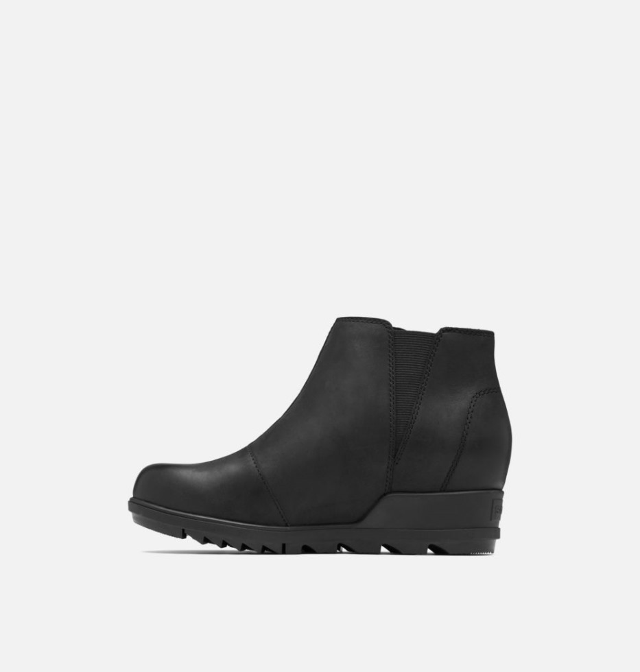 Black-Sea Salt Sorel Schweiz Damen Evie Zip Wedge Bootie