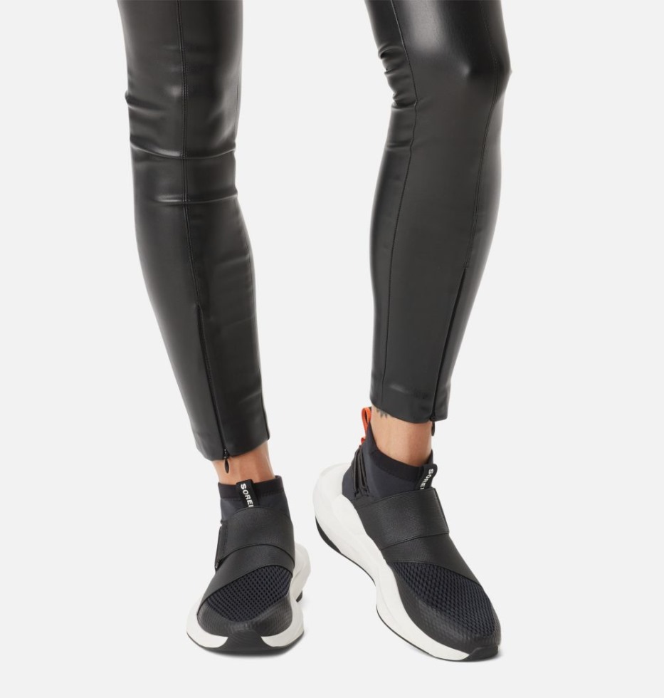 Black-sea Salt Sorel Switzerland Explorer Defy Mid Trainer Für Damen