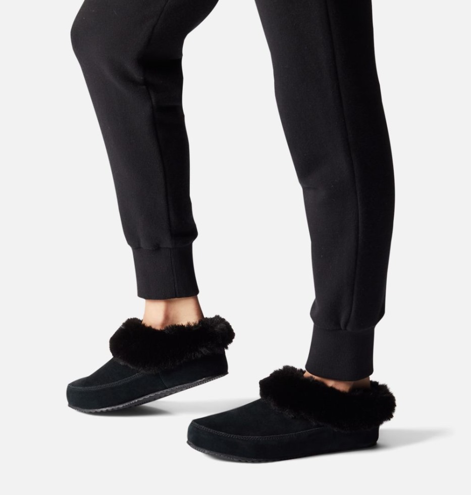 Black-sea Salt Sorel Switzerland Damen Go Coffee Run Pantoffel