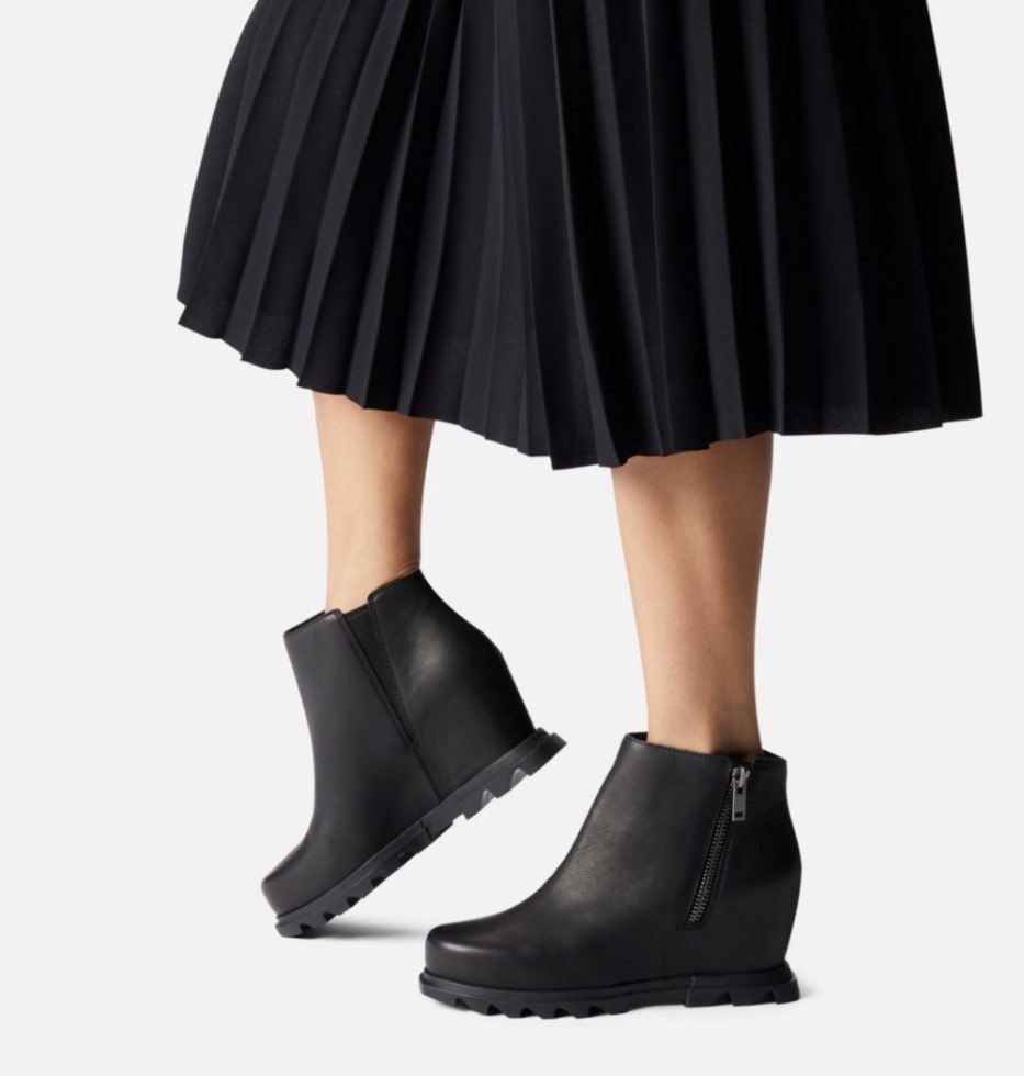 Black-sea Salt Sorel Schweiz Frauen Joan Of Arctic Wedge Iii Zip Bootie