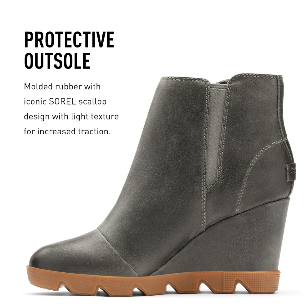 Black-sea Salt Sorel Schweiz Damen Joan Uptown Zip Bootie