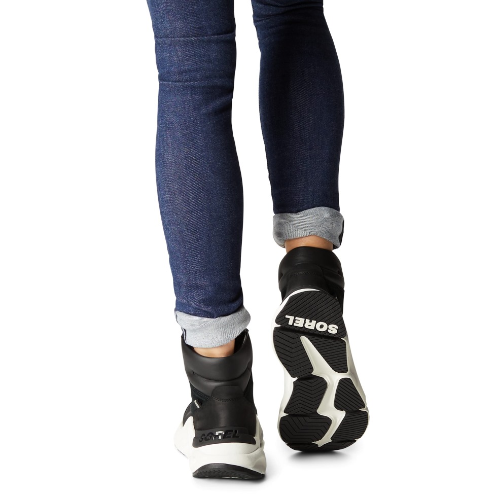 Black Sea Salt Sorel Kinetic Rnegd Conquest Boot Wasserdichte Lederwinterstiefel Für Damen