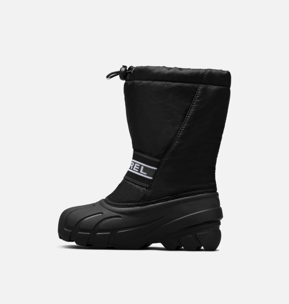 Black Sorel Switzerland Kinder Cub Stiefel