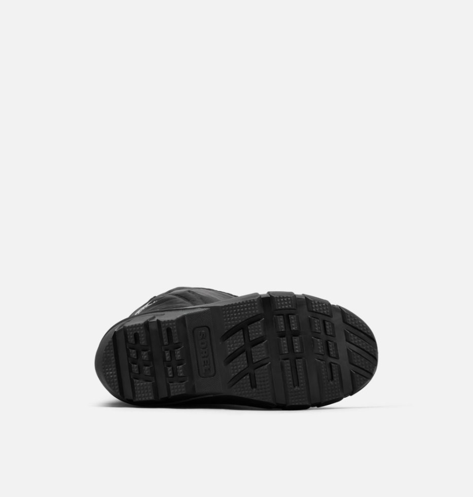 Black Sorel Switzerland Kinder Cub Stiefel