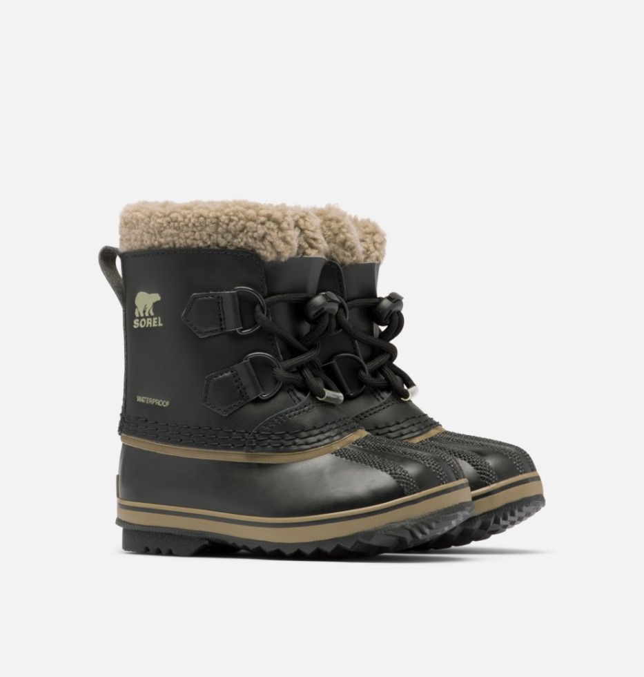 Black Sorel Schweiz Kinder Yoot Pac Tp Stiefel