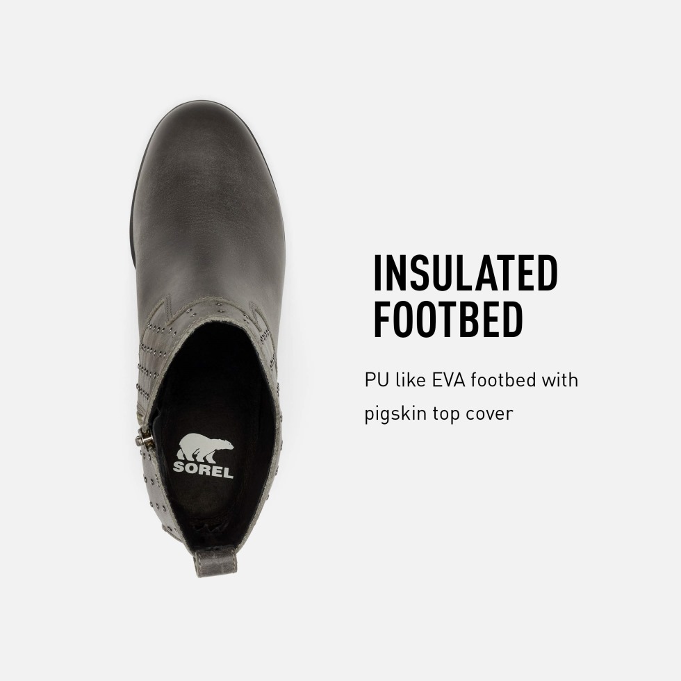 Black Sorel Schweiz Joan Uptown Bootie Stud