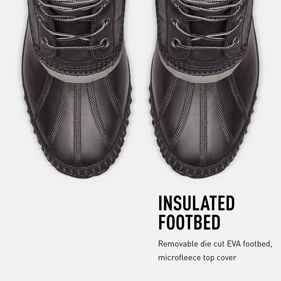 Black Sorel Schweiz Herren Schneestiefel