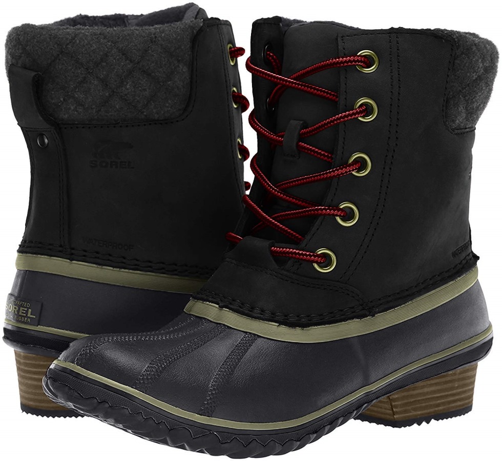 Black Sorel Schweiz Frauen Winter Fancy Lace Ii Mittelkalb Stiefel