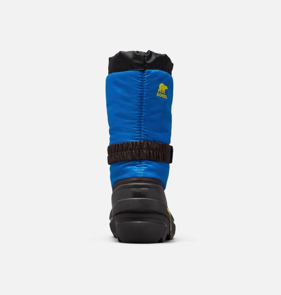 Schwarz-superblau Kinder Flurry Boot Sorel Switzerland