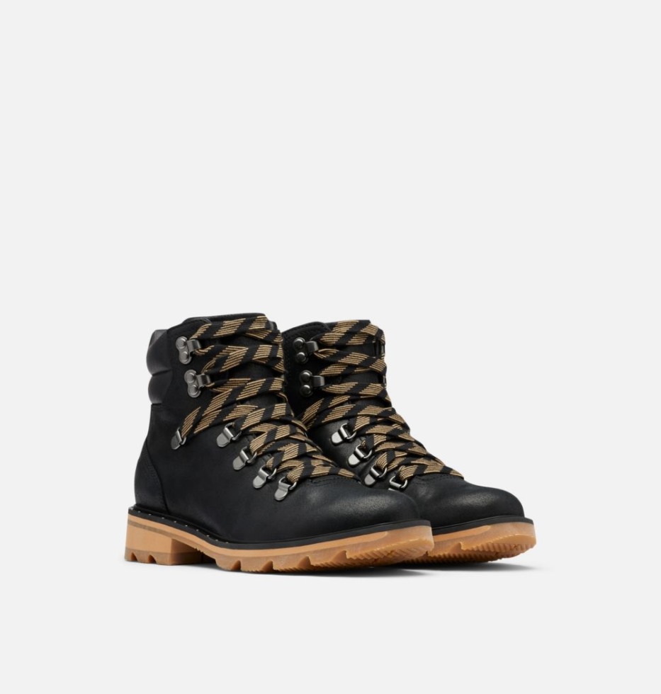 Black-tawny Buff Sorel Schweiz Damen Lennox Hiker Bootie