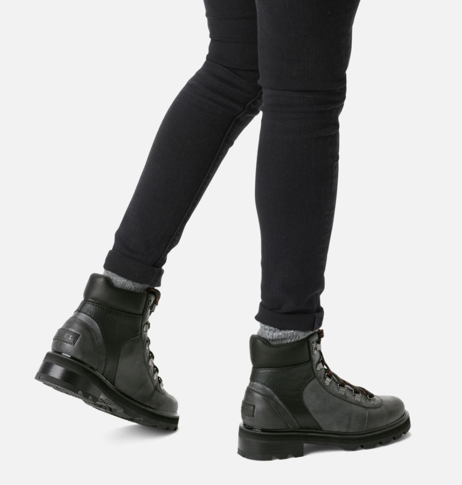 Black-warp Red Sorel Switzerland Lennox Hiker Stkd Wasserdichter Damenstiefel