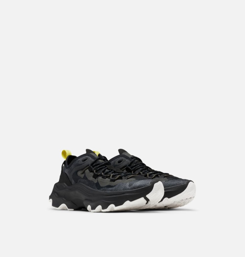 Schwarz-weißer Kinetic Breakthru Tech Lace Sneaker Sorel Schweiz Für Herren