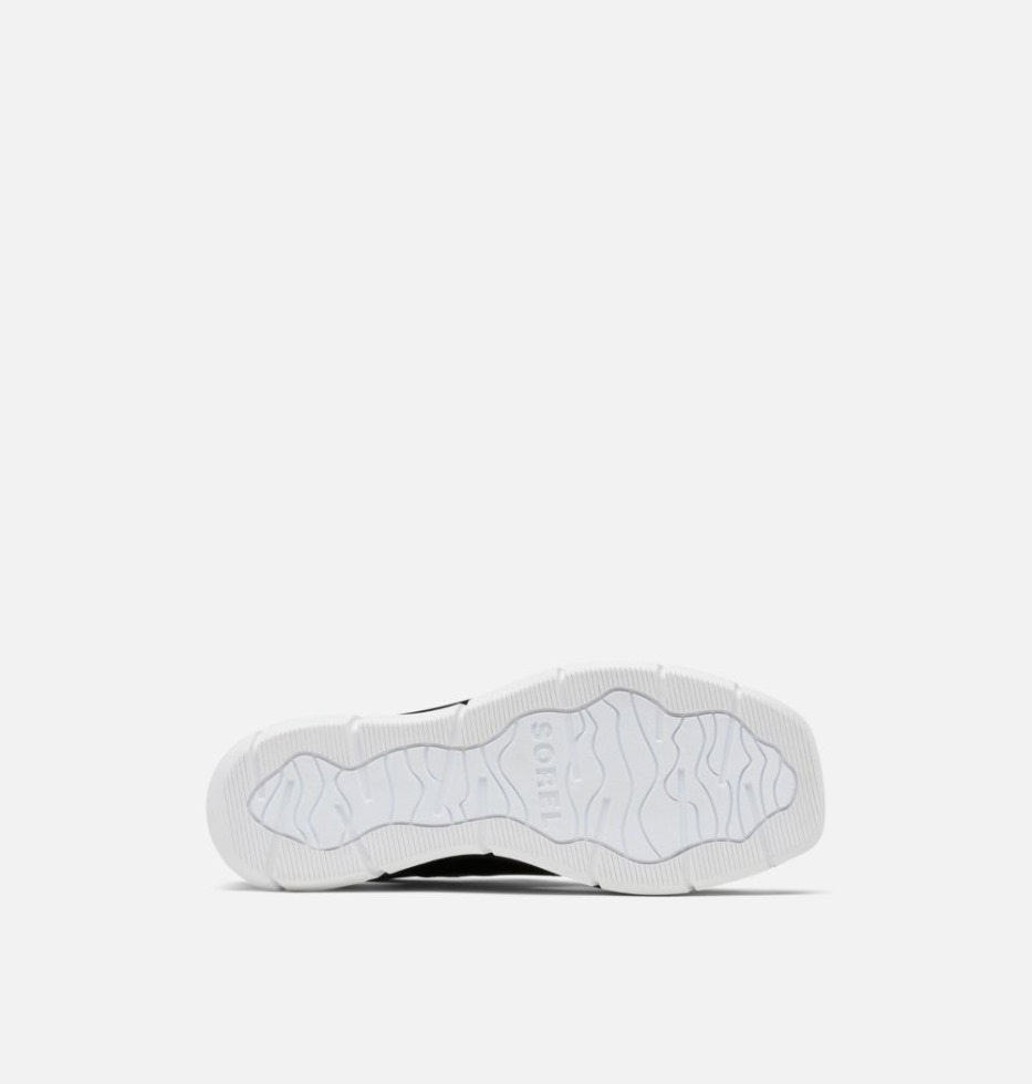 Schwarz-weiß Sorel Switzerland Joanie Iii Damen-slingback-keilsandale