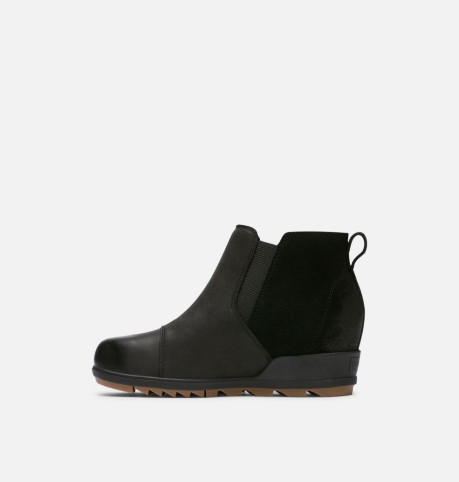 Schwarze Damen Evie Pull-on Bootie Sorel Schweiz