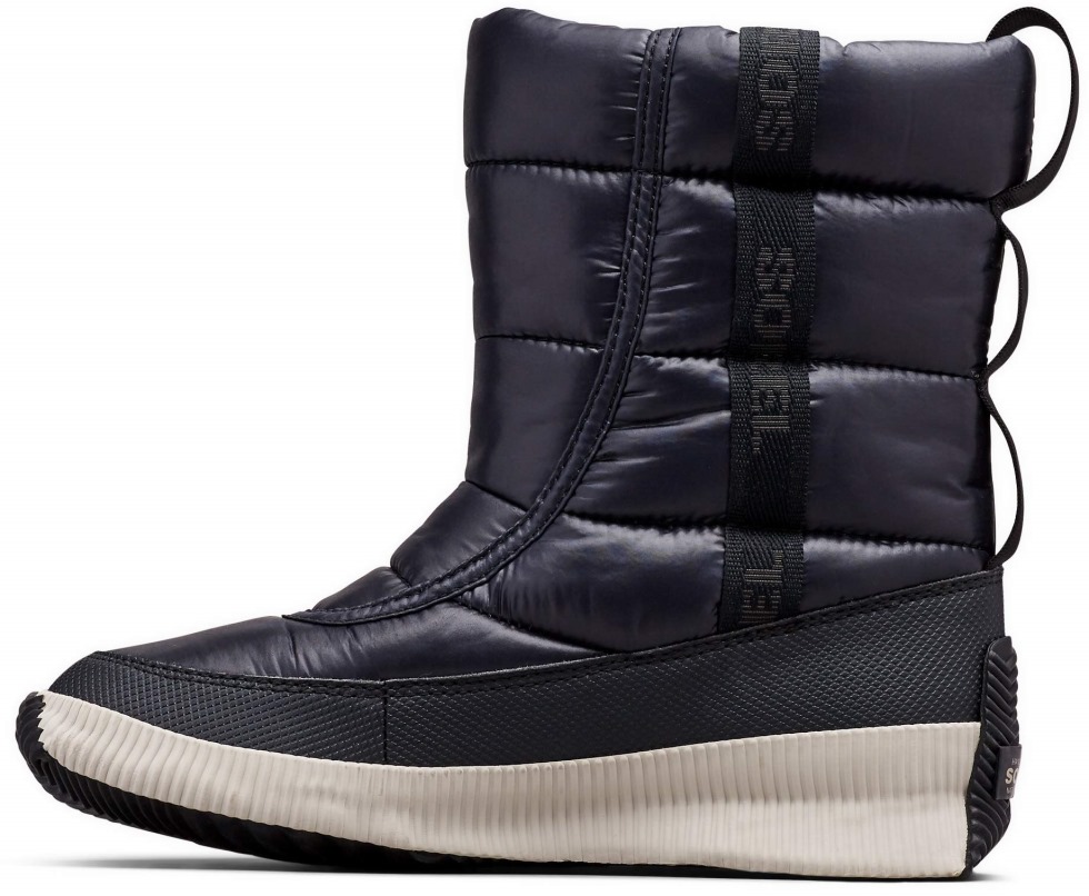 Black Damen Out N About Puffy Mid Wanderschuh Sorel Schweiz