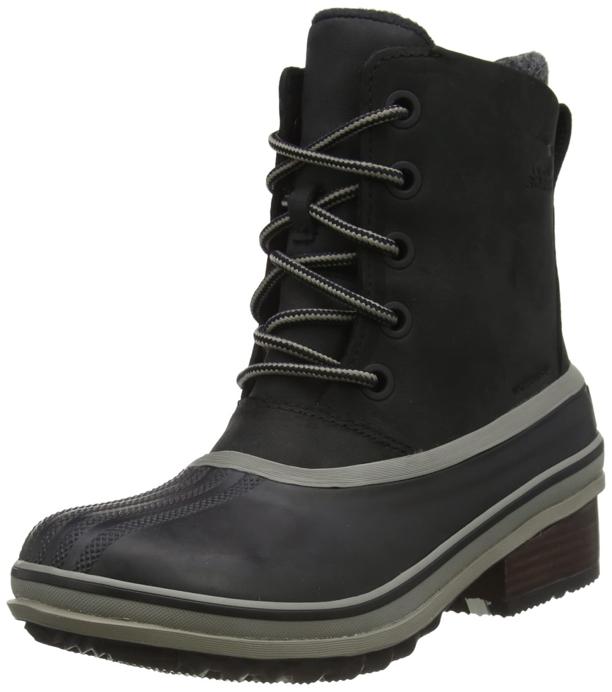 Black Damen Slimpackiii Lace Wp Schneestiefel Sorel Switzerland